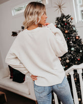 Too Cool Sequin Knit Sweater LUSH-001